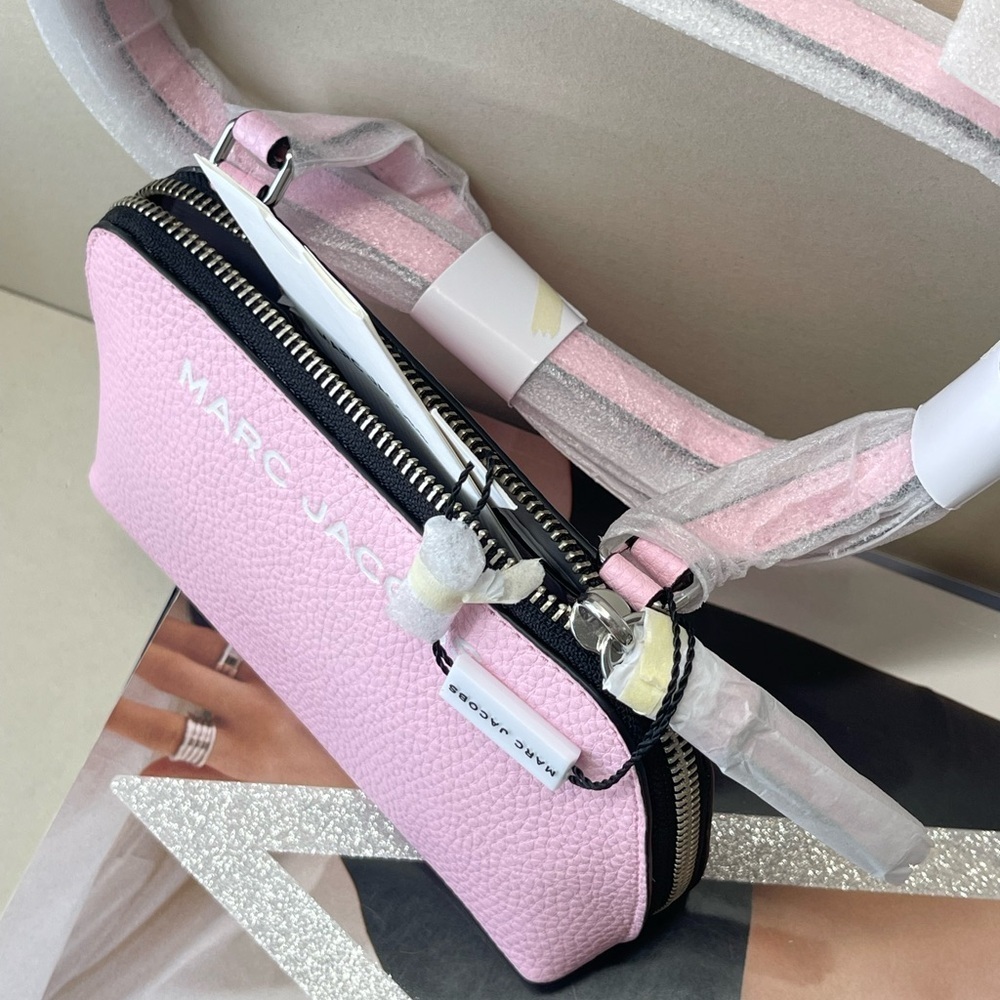 (new+tag) Marc Jacobs small crossbody pink fit large iphone pro max - Picture 8 of 8